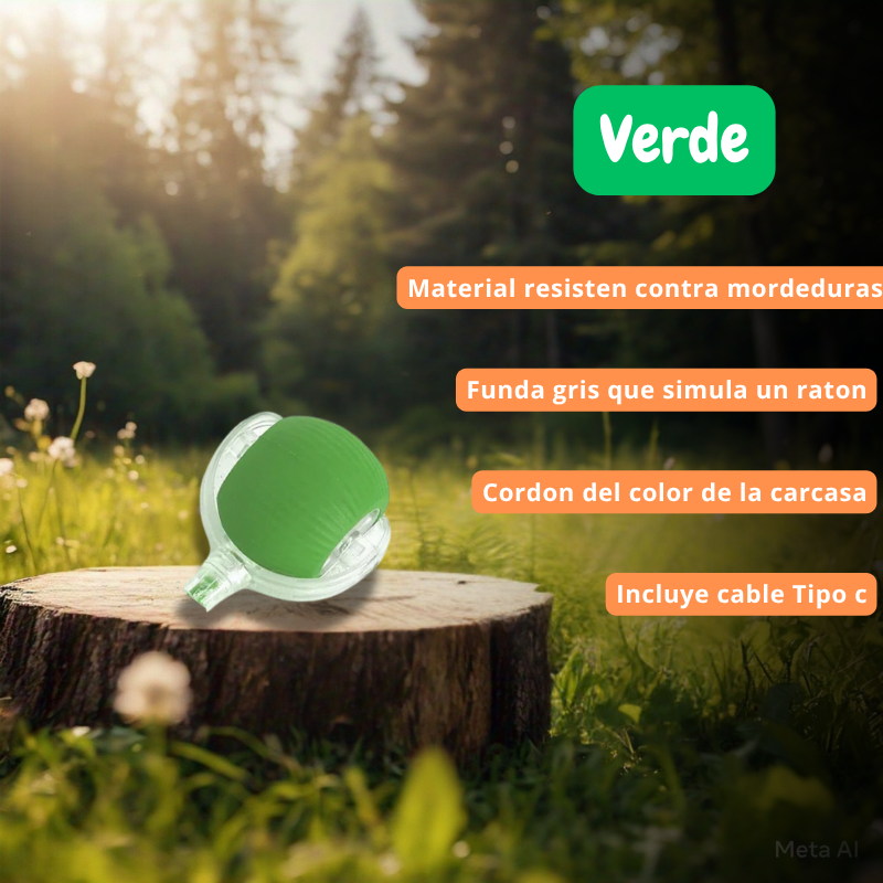 HuntBall™ – Pelota Inteligente con Movimiento y Luces LED